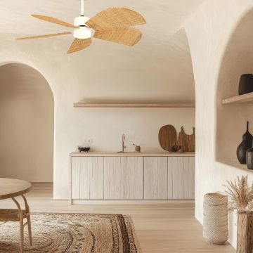 Zambelis CEILING FAN 25328 wentylator 15W/led 1500lm 3000K - 4000K - 6500K IP20