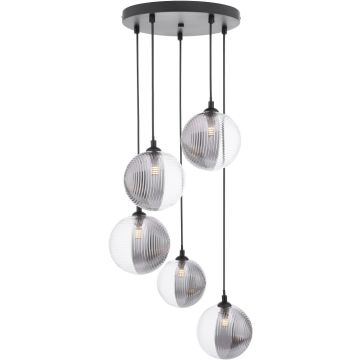 Dar Lighting Federico FED0522-19 lampa wisząca 5x40w/g9   ip20