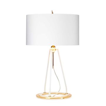 Elstead Lighting Ferrara FERRARA-TL-WPG lampka stołowa 1x60W/E27  