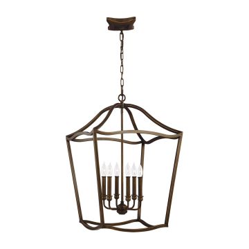 Elstead Lighting YARMOUTH FE-YARMOUTH-6P lampa wisząca 6x60W/E14