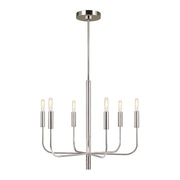 Feiss Brianna FE-BRIANNA6-PN zyrandol 6x60W/E14  