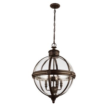 Feiss ADAMS FE/ADAMS/4P BRZ lampa wisząca 4x60W/E14 