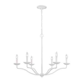 Feiss Annie FE-ANNIE6-PSW zyrandol 6x40W/E14  