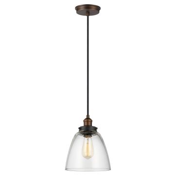 Feiss BASKIN FE/BASKIN/P/B BR lampa wisząca 1x60W/E27 