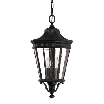 Feiss COTSWOLD LANE FE/COTSLN8/M BK lampa wisząca 2x60W/E14 