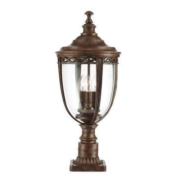 Feiss ENGLISH BRIDLE FE/EB3/L BRB zewnętrzna lampa stojąca 3x60W/E14 