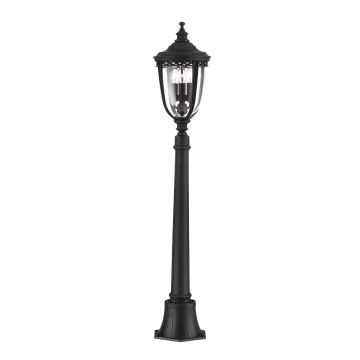 Feiss ENGLISH BRIDLE FE/EB4/M BLK zewnętrzna lampa stojąca 3x60W/E14 