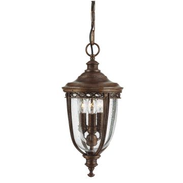 Feiss ENGLISH BRIDLE FE/EB8/M BRB lampa wisząca 3x60W/E14 