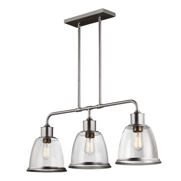 Feiss HOBSON FE/HOBSON/3P SN lampa wisząca 3x75W/E27 