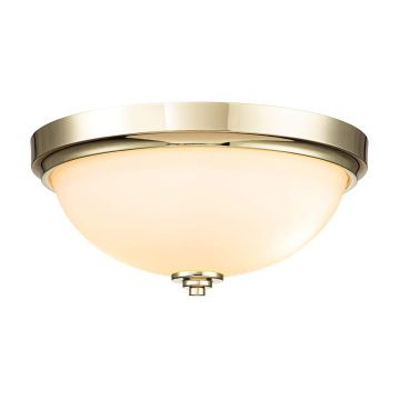 Feiss Malibu FE-MALIBU-F-BATH-PB plafon sufitowy 2x60W/E27  IP44