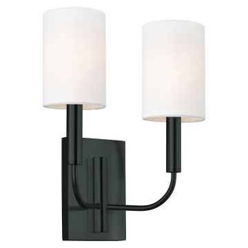 Generation Lighting Brianna FE-BRIANNA2-BK kinkiet 2x60W/E14   