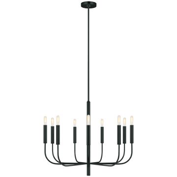 Generation Lighting Brianna FE-BRIANNA9-BK żyrandol 9x60W/E14   