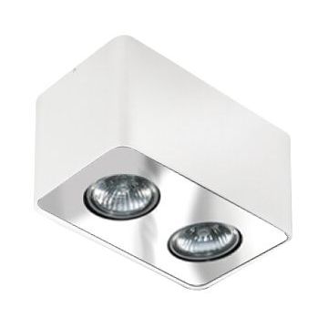 AZzardo NINO FH31432S_WH-CH oprawa natynkowa 2x50W/GU10 