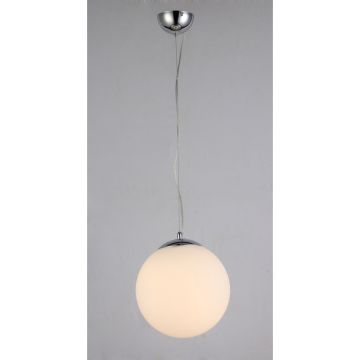 AZzardo WHITE BALL FLWB25WH lampa wisząca 1x40W/E27 