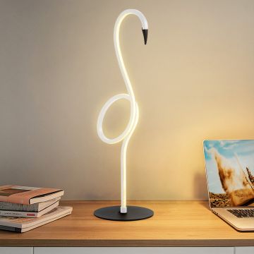 Elstead Lighting Flamingo FLAMINGO-TL-WHT lampka stolowa 1x6W/LED 3000K 