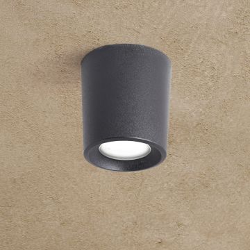 Fumagalli Livia FMG-LIVIA90-BLK downlight natykowy 1x6W/G9 4000K-2700K IP55