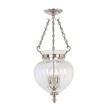 Elstead Lighting FINSBURY PARK FP/P/M POL NCKL lampa wisząca 3x60W/E14 