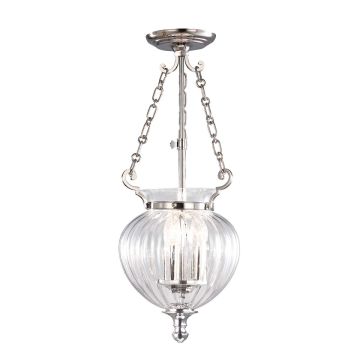 Elstead Lighting FINSBURY PARK FP/P/S POL NCKL lampa wisząca 3x60W/E14 