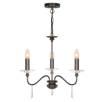 Elstead Lighting FINSBURY PARK FP3 OLD BRZ żyrandol 3x60W/E14 