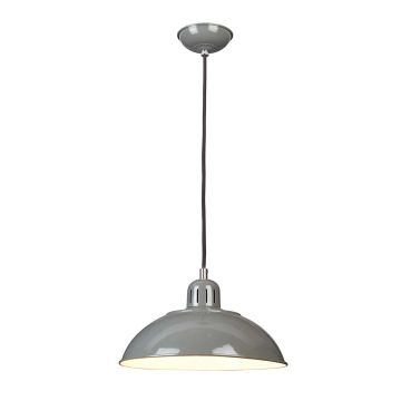 Elstead Lighting FRANKLIN FRANKLIN/P GY Lampa wisząca 1x60W/E27