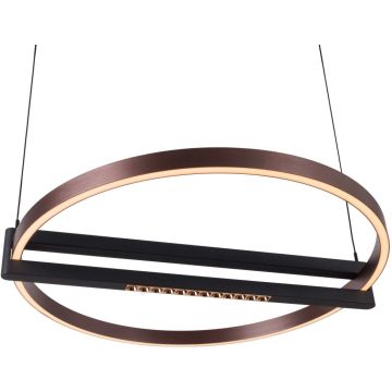 Maxlight SINGAPUR P0552 lampa wisząca 2x48w/led 2880lm 3000k ip20