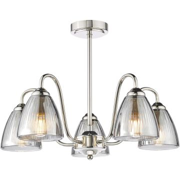 Dar Lighting Glynis GLY5438 żyrandol 5x40w/e14   