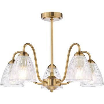 Dar Lighting Glynis GLY5463 żyrandol 5x40w/e14   