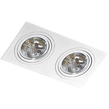 AZzardo SIRO GM2200_WH oprawa wpuszczana 2x50W/GU10 ES111