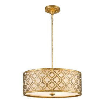 Gilded Nola Arabella GN-ARABELLA-P-L lampa sufitowa 3x75W/E27  