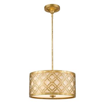 Gilded Nola Arabella GN-ARABELLA-P-M lampa sufitowa 2x75W/E27  