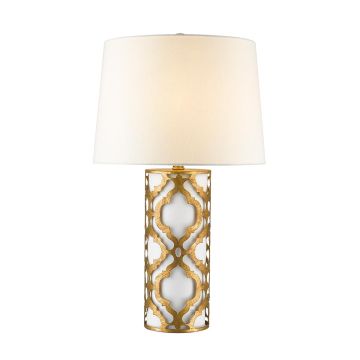 Gilded Nola Arabella GN-ARABELLA-TL-G lampka stołowa 1x100W/E27  