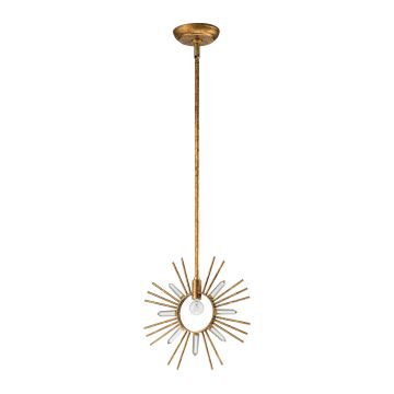 Gilded Nola Sun King GN-SUN-KING-P-G lampa wiszaca 1x60W/E27  