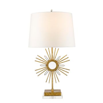 Gilded Nola Sun King GN-SUN-KING-TL lampka stołowa 1x100W/E27  