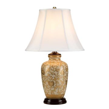 Elstead Lighting Goldthistle GOLD-THISTLE-TL lampka stołowa 1x60W/E27  
