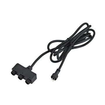 Trójnik 3 złącza 1,5m IP65 pł GZCC/3 WAY PLUG  GARDEN ZONE