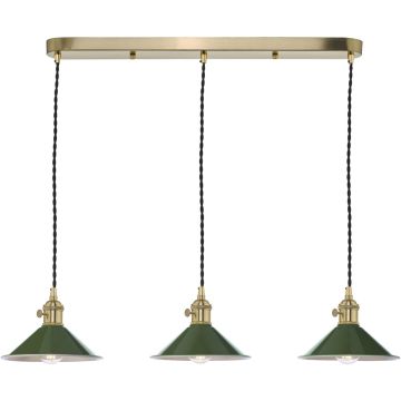 Dar Lighting Hadano HAD3640-07 lampa wisząca 3x40w/e14   ip20