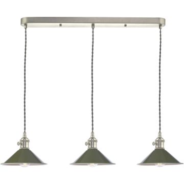 Dar Lighting Hadano HAD3661-07 lampa wisząca 3x40w/e14   ip20