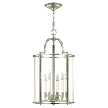 Elstead Lighting GENTRY HK-GENTRY-P-L-PN lampa wisząca 6x60W/E14