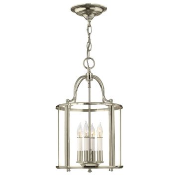 Elstead Lighting GENTRY HK-GENTRY-P-M-PN lampa wisząca 4x60W/E14
