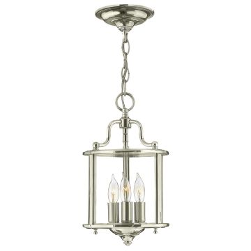 Elstead Lighting GENTRY HK-GENTRY-P-S-PN lampa wisząca 3x60W/E14