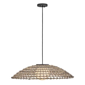 Hinkley Arlen HK-ARLEN-P2-L-BK lampa wisząca 1x60W/E27   IP44