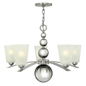 Hinkley Lighting ZELDA HK/ZELDA5 PN żyrandol 5x60W/E27 