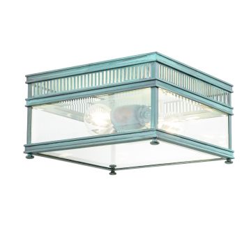 Elstead Lighting Holborn HOLBORN-F-VDG plafon 2x60W/E27  ip44