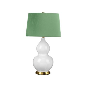 Elstead Lighting Isla ISLA-AB-TL-GREEN lampka stolowa 1x60W/E27  