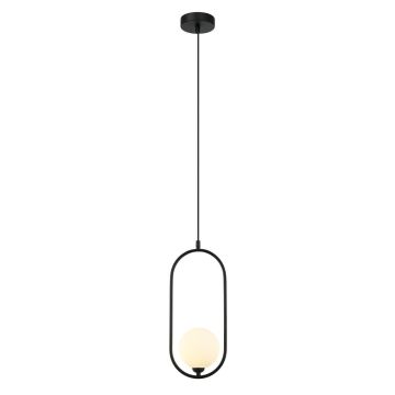 Italux Lupus  PND-3965-1-BK lampa wisząca 1x25W/G9  IP20