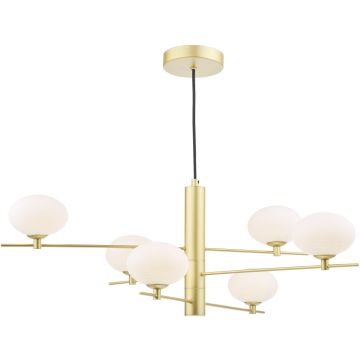 Dar Lighting Jasper JAS0635 lampa wisząca 6x25w/g9   