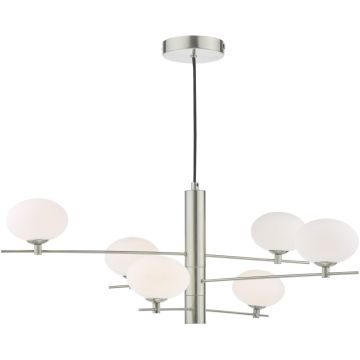 Dar Lighting Jasper JAS0646 lampa wisząca 6x25w/g9   