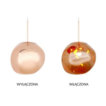 King Home FUSION JD8043-30 lampa wisząca 1x30W/E27  IP20