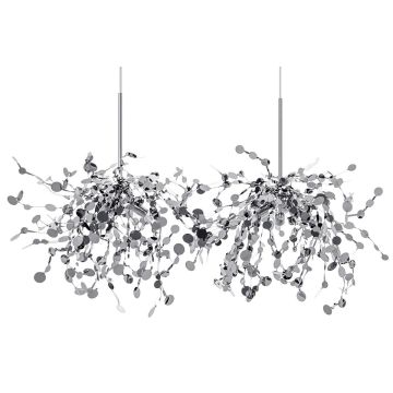 King Home MONETE JD8653-2.CHROM lampa wisząca 6x30W/G9  IP20