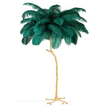 King Home TIFFANY JL0019.GREEN lampa podłogowa 5x40W/E27  IP20